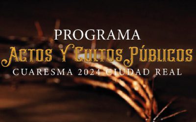 Programa Actos y Cultos Semana Santa 2024